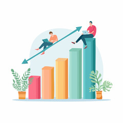 Bar Chart Comparing Workload and Self-Care – Balance Visualization for Wellbeing