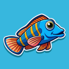 vector illustration of fish