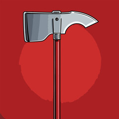 comic style vector axe for graphic design purposes