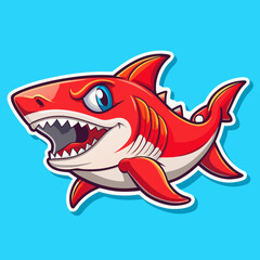 cartoon shark cartoon