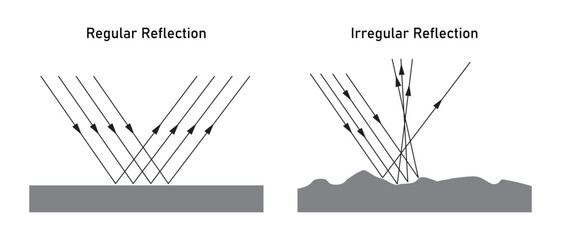 Regular Reflection and Irregular Reflection