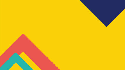 simple Abstract colorful triangle vector background for business banner design
