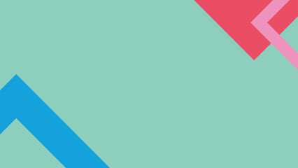 simple Abstract colorful triangle vector background for business banner design