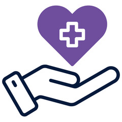 Obraz premium Health Support Icon