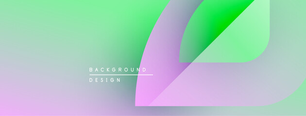 Abstract gradient background. Soft pastel colors blend, creating modern design element. Minimalist aesthetic with text overlay.