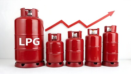 clear upward trajectory symbolizes the increasing value and consumption across diverse fuel sectors, from liquefied petroleum gas to automotive petrol and crude oil, reflecting a dynamic global econom