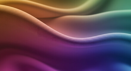 Obraz premium Abstract Gradient Waves: Serene Flow of Color