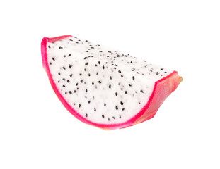 dragon fruit on transparent background