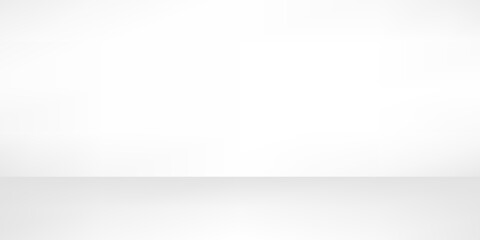 Abstract white and gray studio background modern simple abstract design