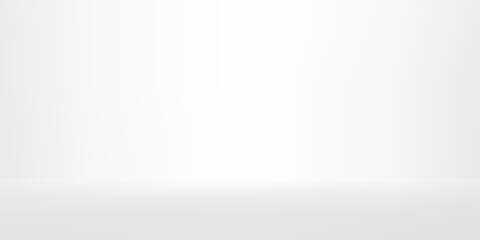 Abstract white and gray studio background modern simple abstract