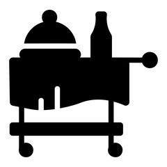 room service Solid icon