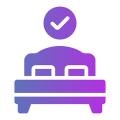 room avaliable Gradient icon