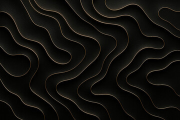 Wallpaper Background Waves of Light and Shadow, AI generated