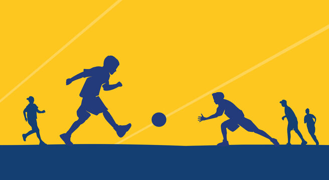 Great attractive editable and fun kickball kids poster for competition and tournament event	