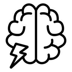 brainstroming Line Icon
