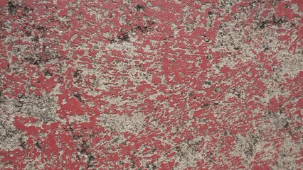 Abstract background with grunge texture in red and cement floor.