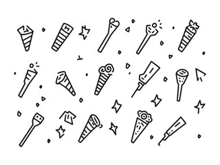 Concrete Mixer Minimalist Construction Equipment Line Art