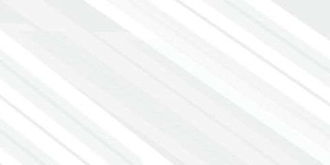 White geometric abstract background overlap layer on bright space with diagonal shapes decoration. Modern graphic design element technology style concept for banner, flyer, card, or brochure cover