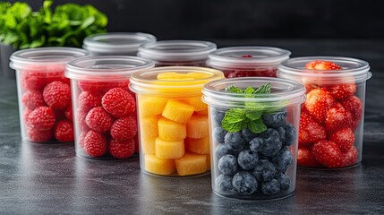 Frozen Berries  Fruit Prep.
