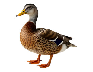 Obraz premium Mallard Duck in Realistic Style