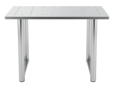 Stainless Steel Laboratory Table with Perforated Top