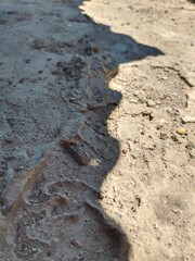 footsteps in the sand