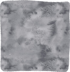 Grungy Grey Watercolor Wash Texture Background.