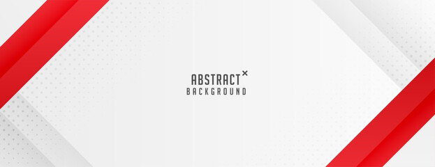 clean white abstract background with red diagonal line design