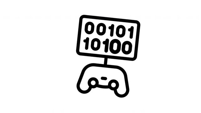digital edition minimalist stroke animation