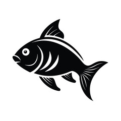 vector illustration of a fish