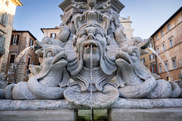 The beauty of the city of Rome, Italy