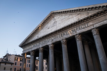 Naklejka premium The beauty of the city of Rome, Italy