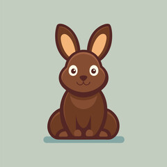 easter bunny vector illustration