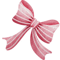 Cherry element drawing, cute, tied with a bow