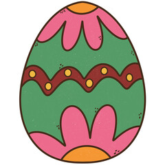 Easter Egg Hand Drawn Illustration