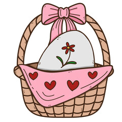 Easter Egg Hand Drawn Illustration