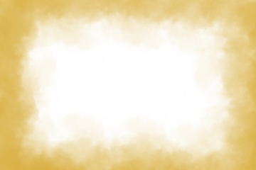 Abstract golden cloud texture background with soft gradient and white center space. Ideal for banners, overlays, or creative backdrops. Elegant, warm, and atmospheric design element.