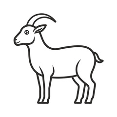 goat vector illustration