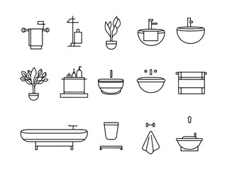 Luxury Wallet Design Sleek Line Icon Pack