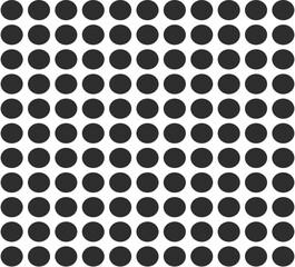 Gradient Polka Dot Pattern in Black Tones - Playful Abstract Dotted Background
