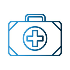 Obraz premium First Aid icon design template