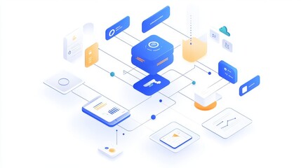 Innovative data visualization techniques digital marketing infographic design online environment modern perspective engaging content