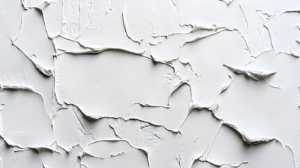 Fototapeta premium Textured White Surface Studio Photography Minimalistic Close-Up Horizontal Pure White Background