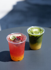 fresh fruit juice