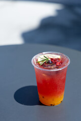 fresh fruit cocktail