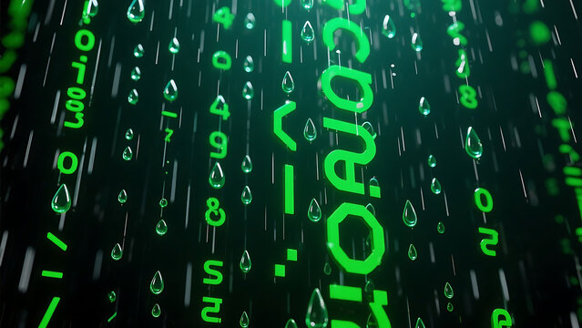 binary code background