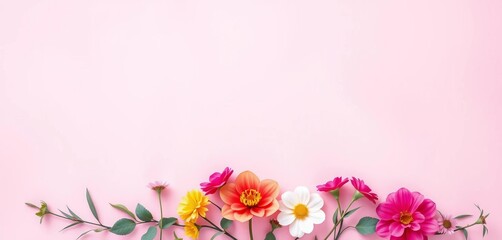 Soft pink background adorned with small white polka dots,  photography,  happy