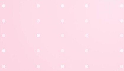 Sweet baby pink background adorned with playful polka dots, seamless vector pattern,  vector,  girly