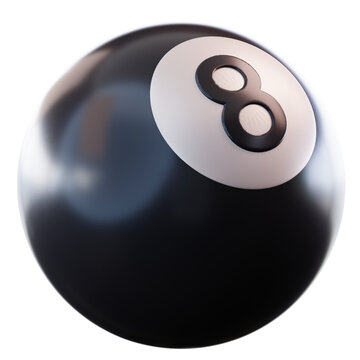 3D Illustration Billiard