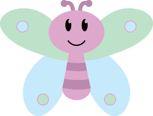 butterfly bug instect cartoon